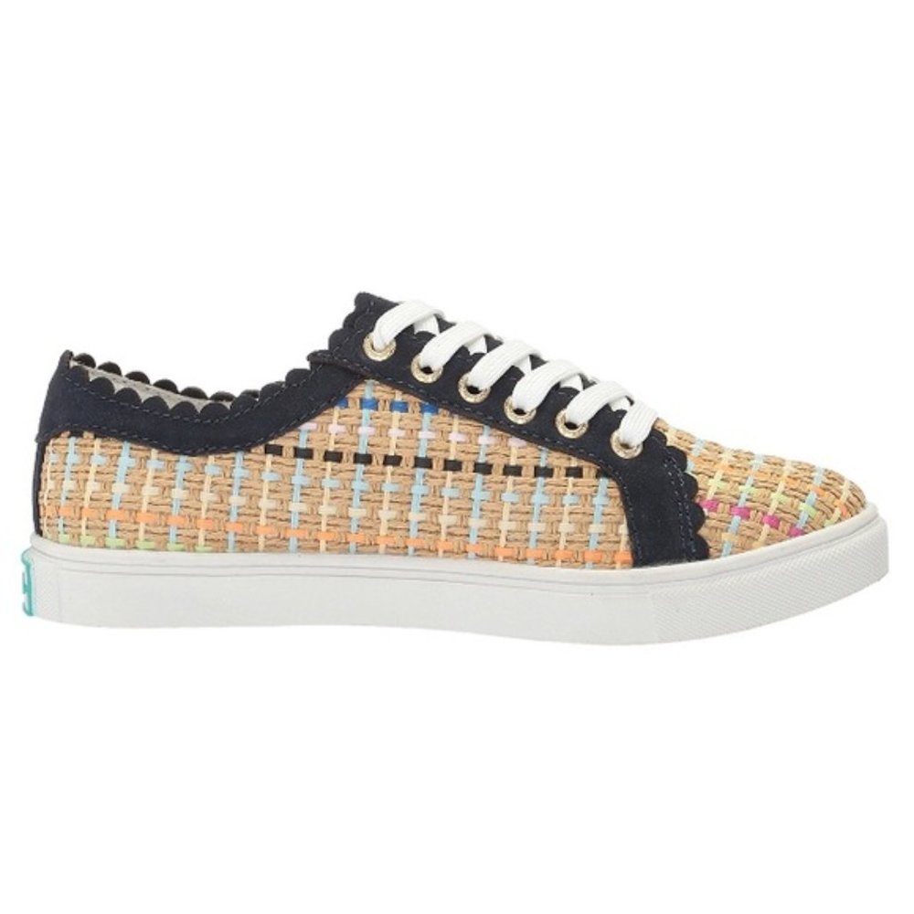 jack rogers // colorful woven lace-up sneakers - Picture 3 of 7